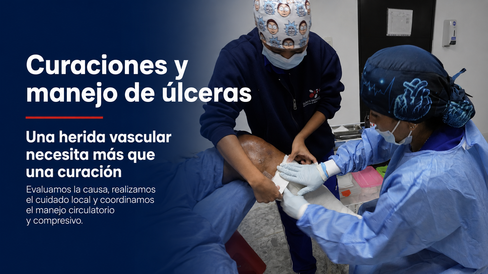 Curaciones y manejo de úlceras