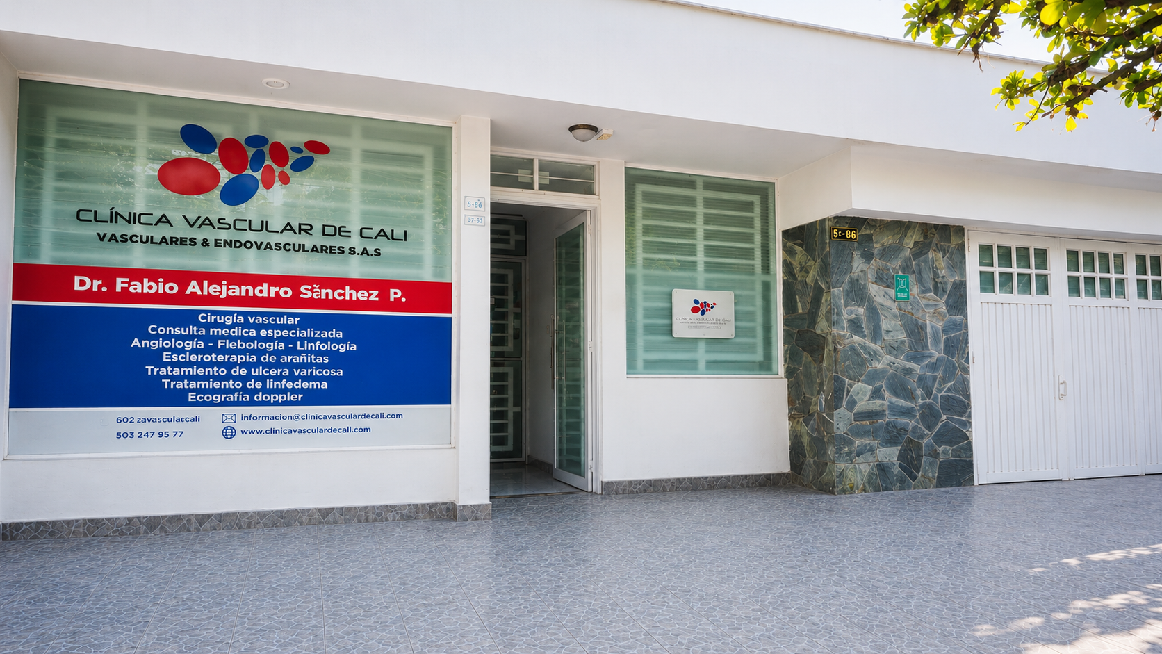 Sede de la Clínica Vascular de Cali